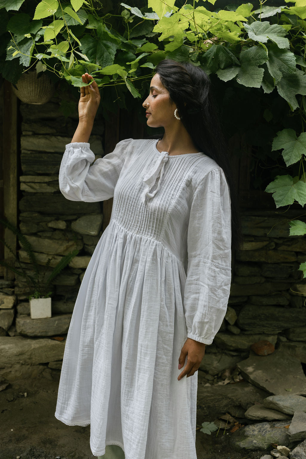 White Whisper Dress (SALE - All Sizes)
