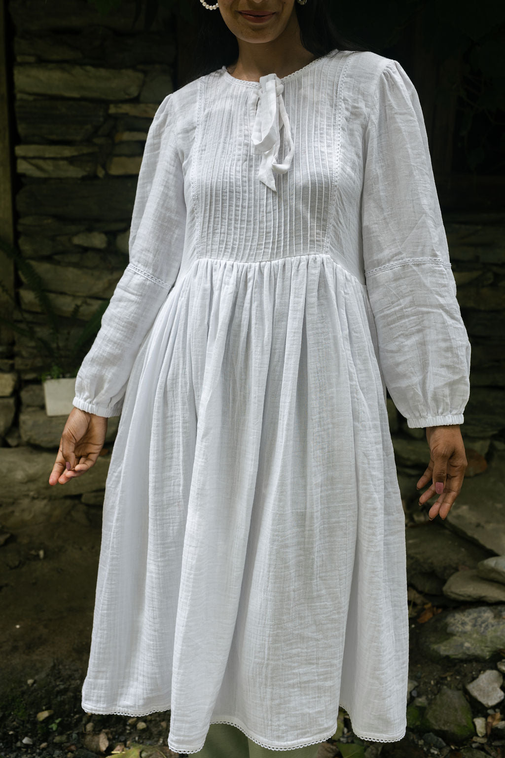 White Whisper Dress (SALE - All Sizes)