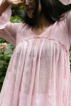 Blush Pink Chanderi Kurta