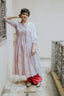 Rose Garden Cotton Kali Kurta Set