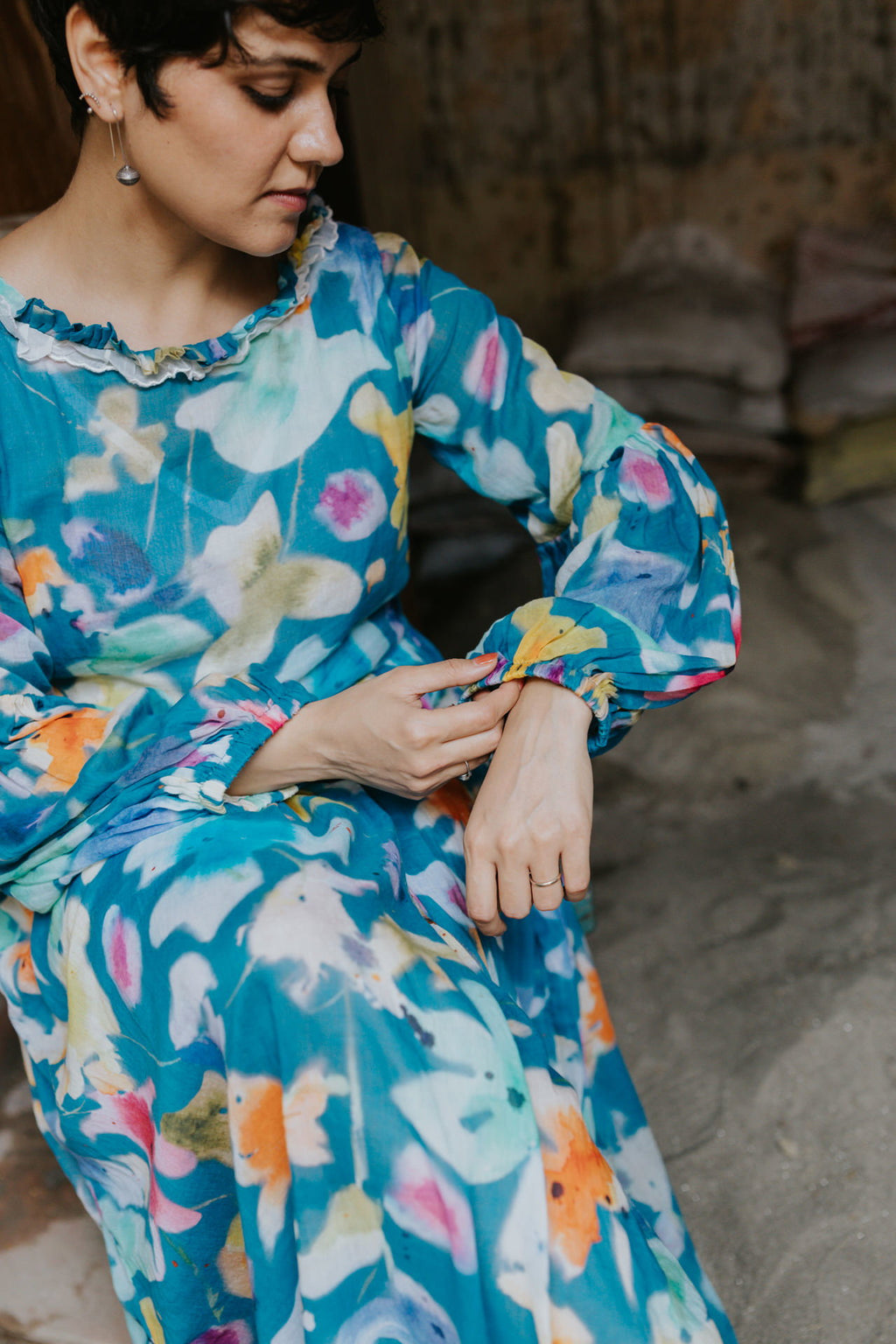 Blue Sky Canvas Dress