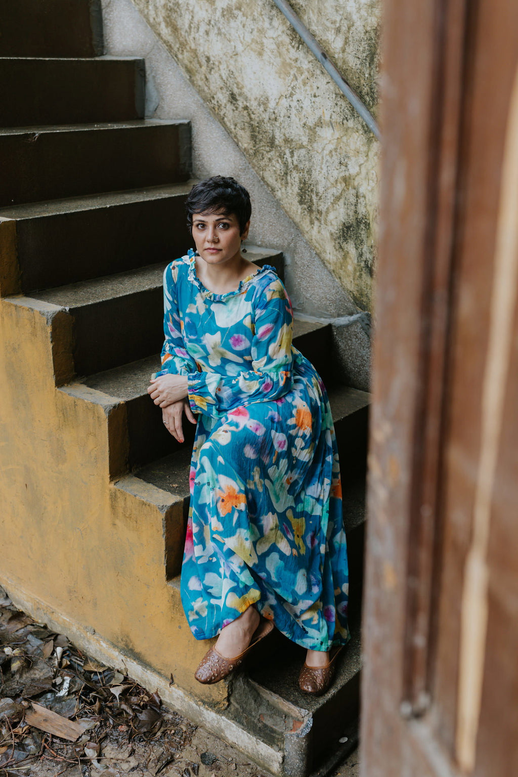 Blue Sky Canvas Dress
