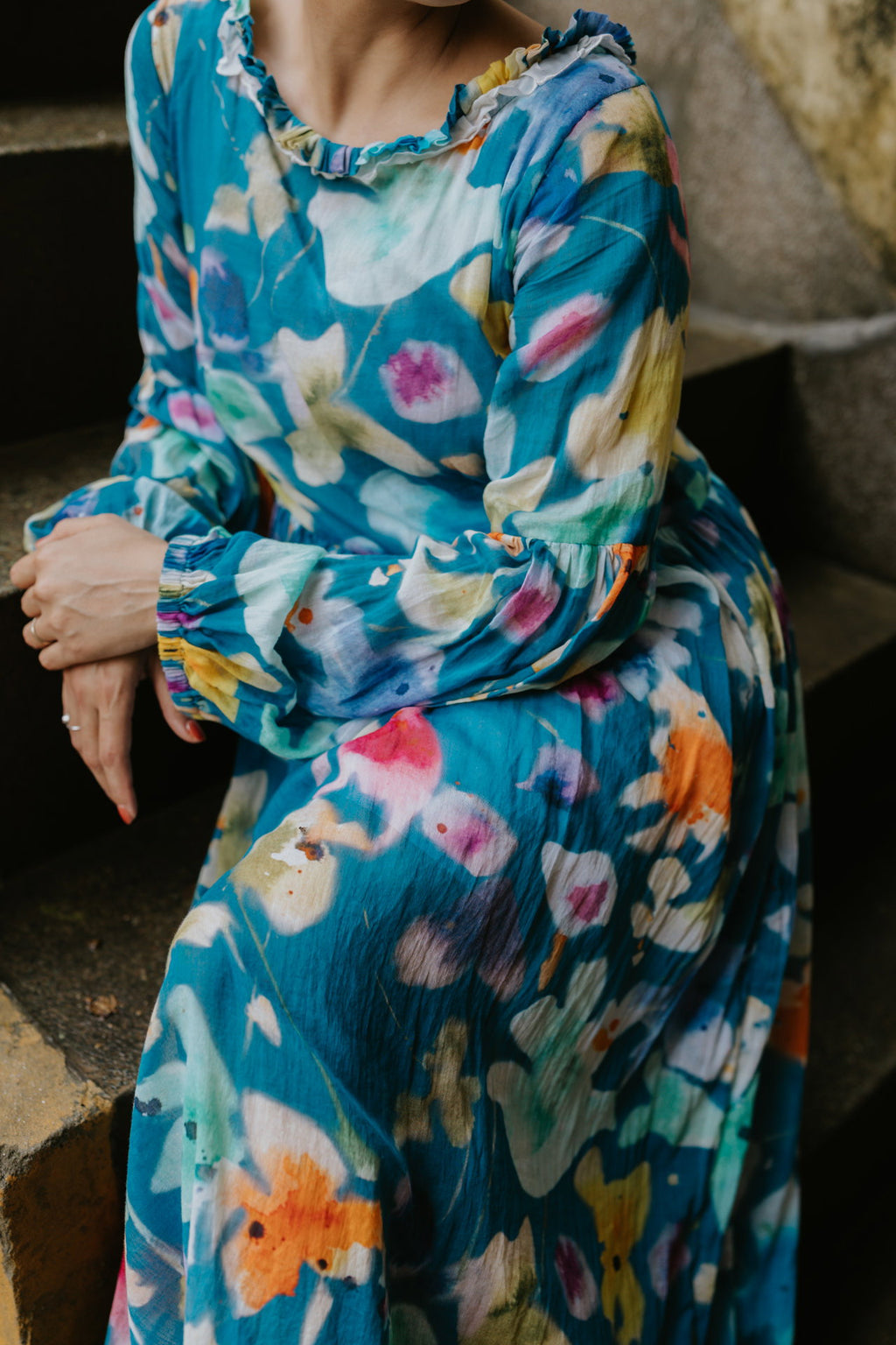 Blue Sky Canvas Dress