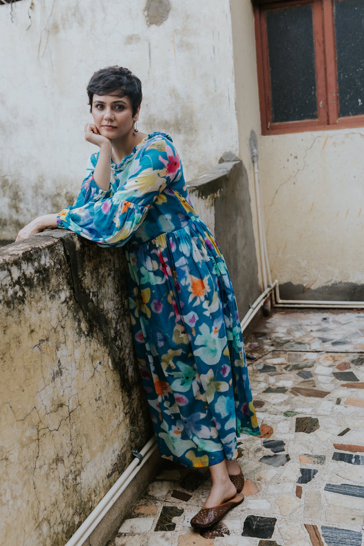Blue Sky Canvas Dress