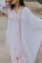 Soft Blush Mul Cotton Kurta Set