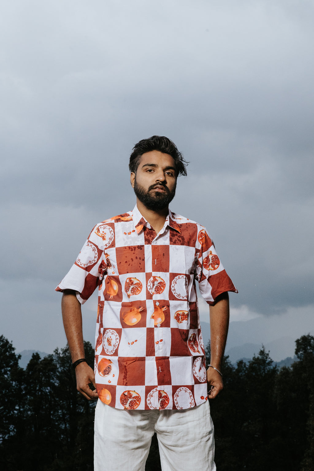 Painted Pomegranate Shirt (Men)