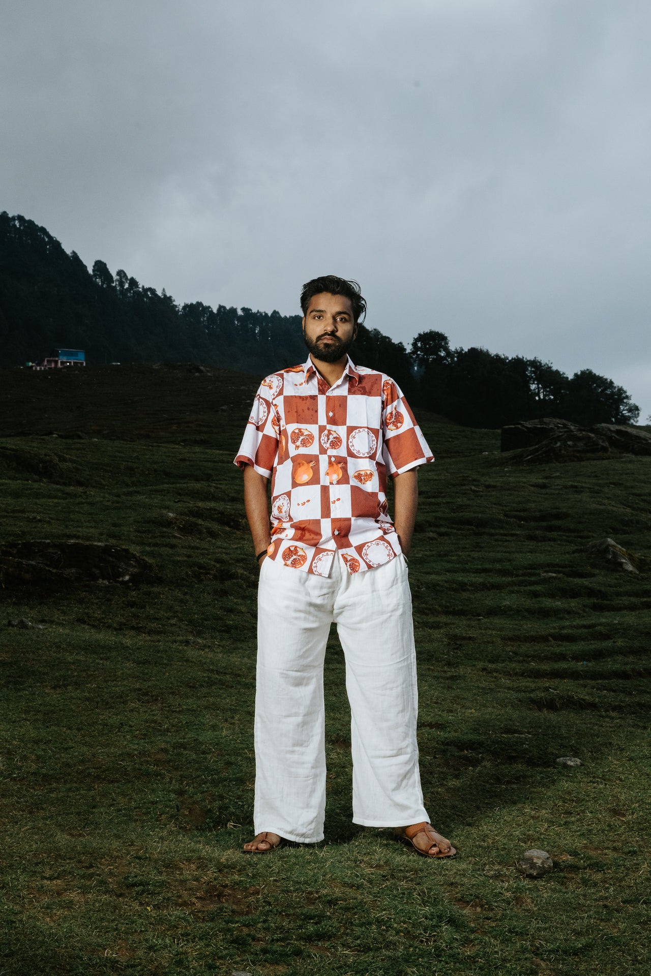 Painted Pomegranate Shirt (Men)