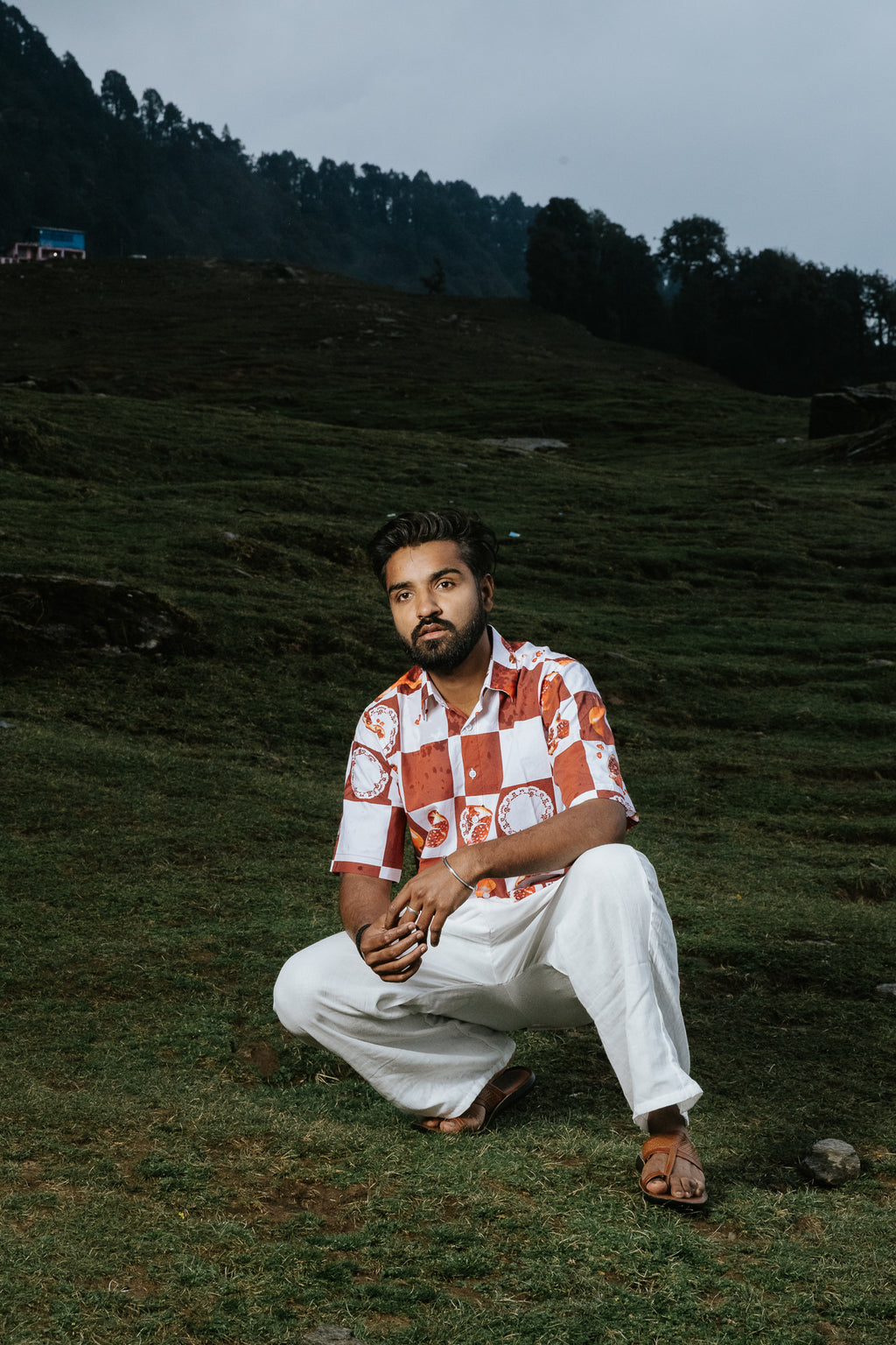 Painted Pomegranate Shirt (Men)