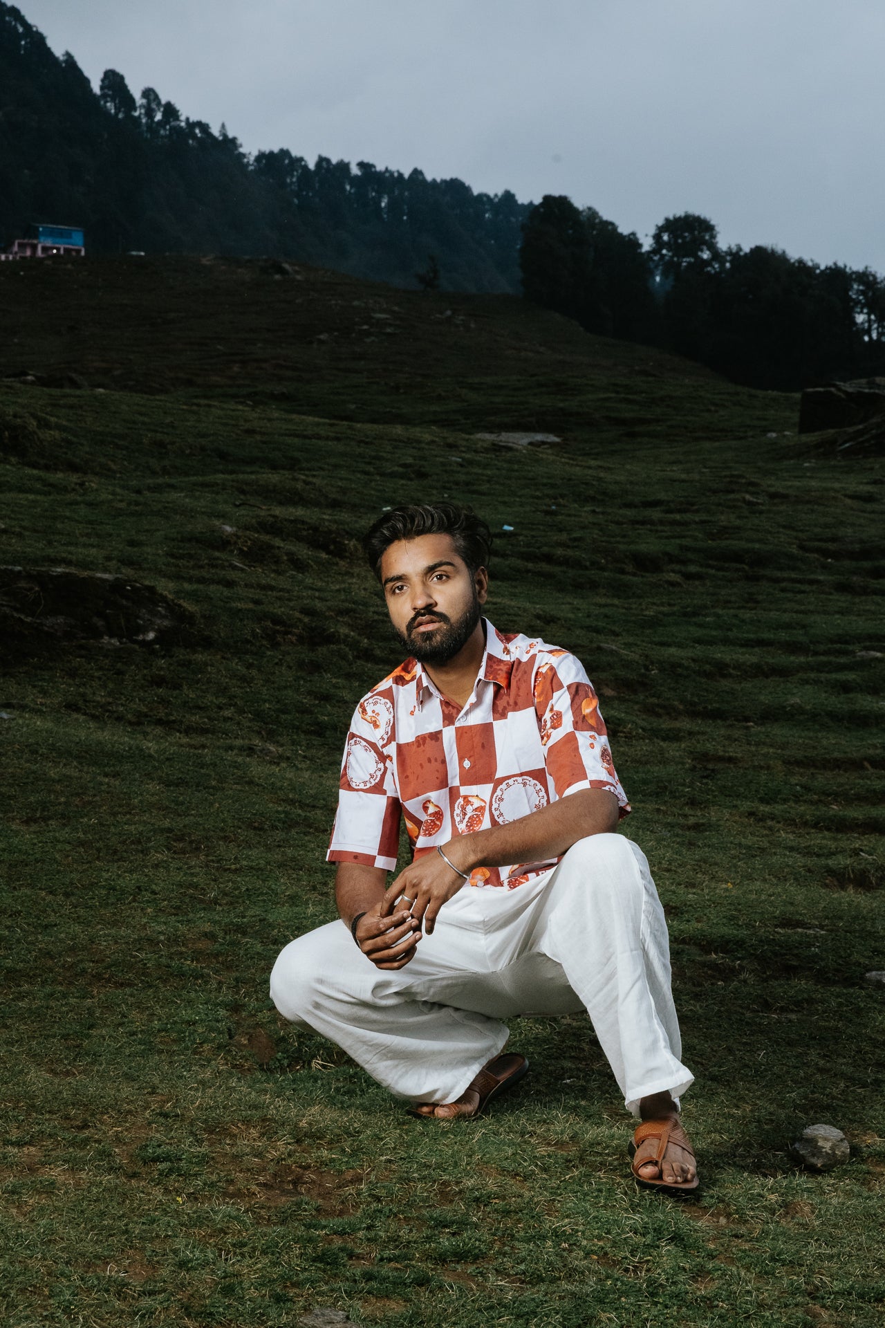 Painted Pomegranate Shirt (Men)