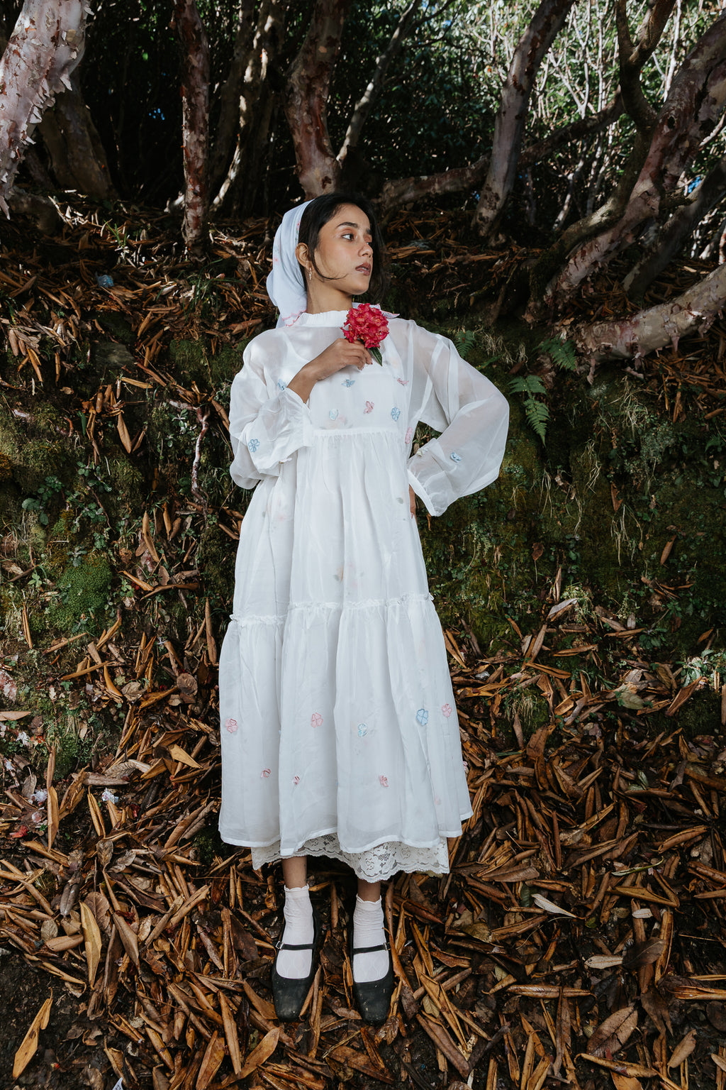 She Grew Flowers Dress