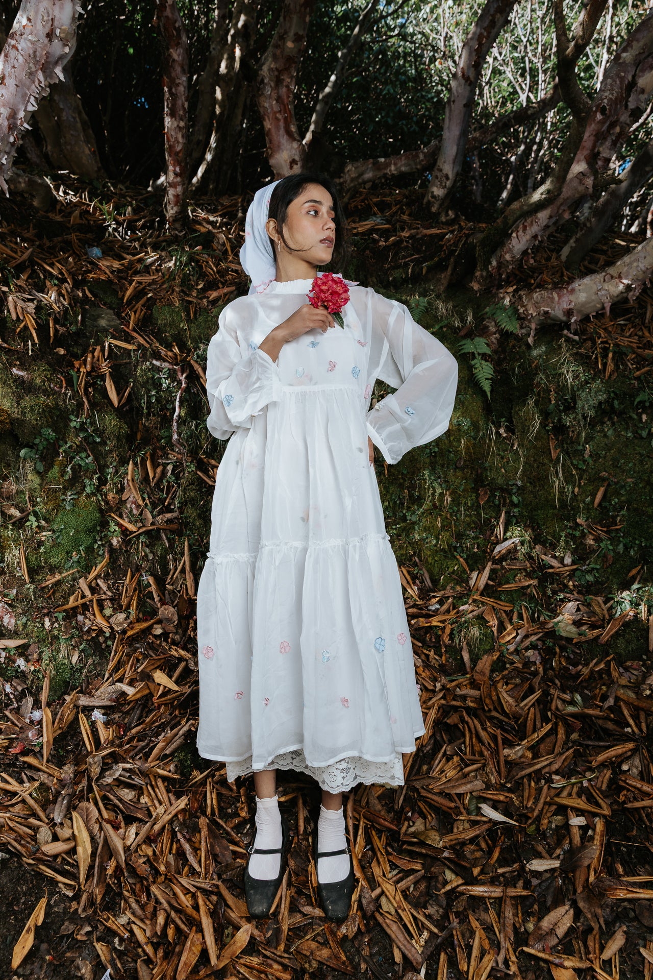 She Grew Flowers Dress