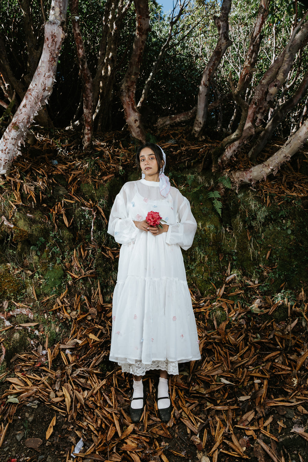 She Grew Flowers Dress