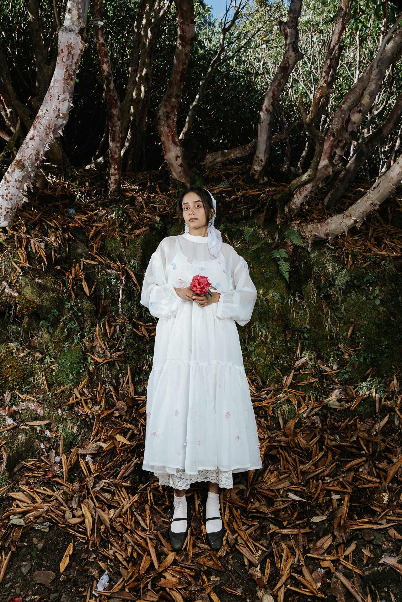 She Grew Flowers Dress