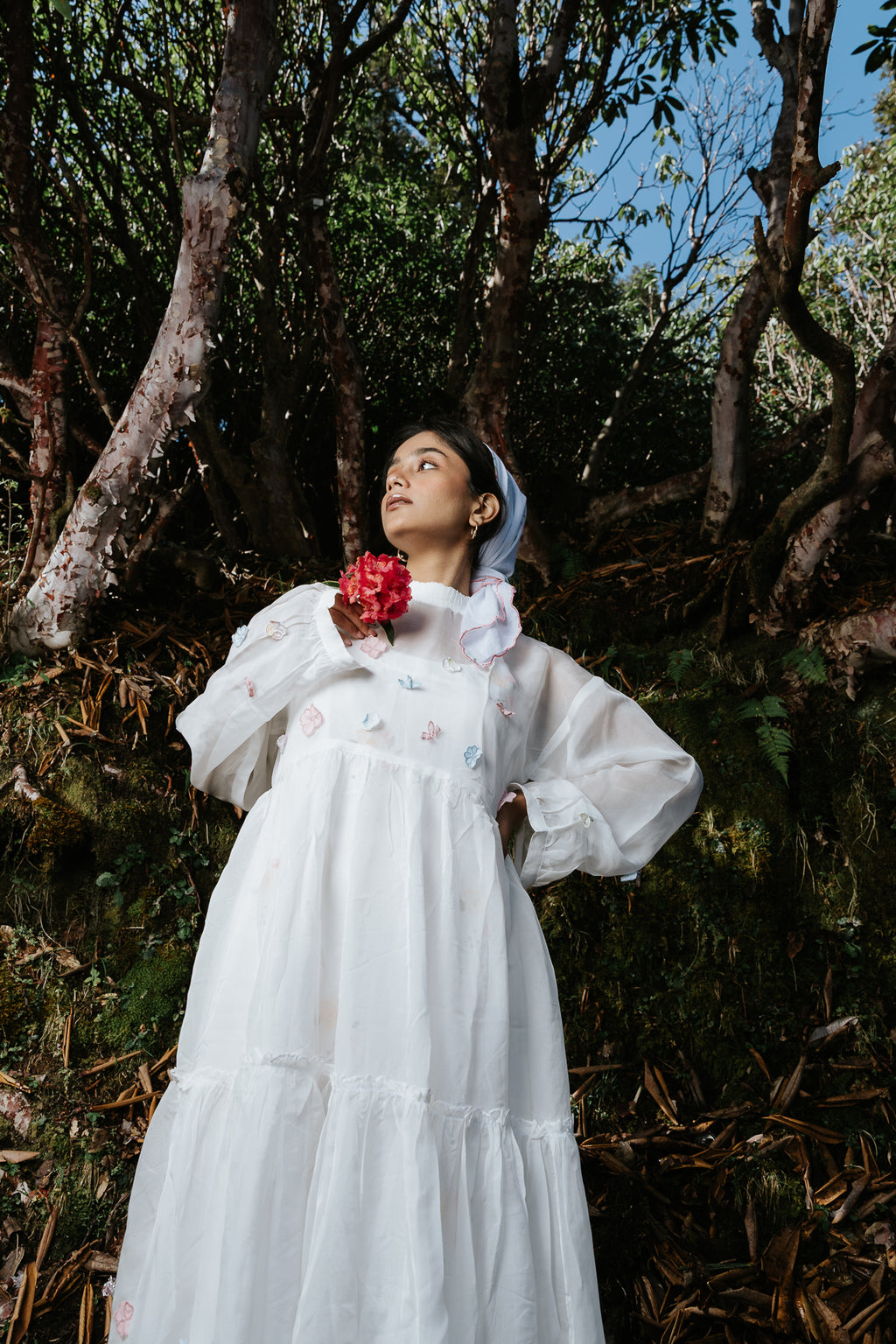 She Grew Flowers Dress