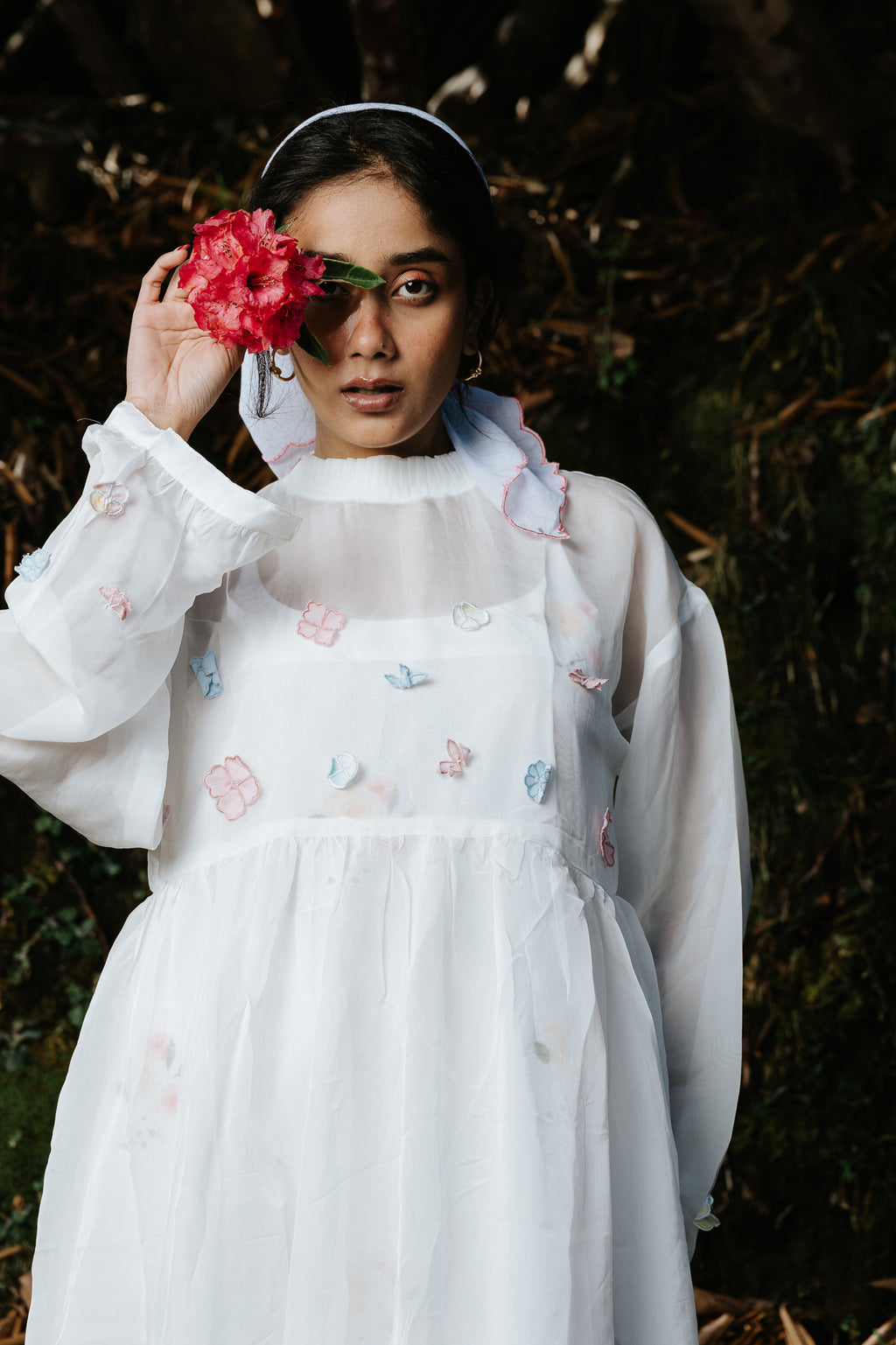 She Grew Flowers Dress