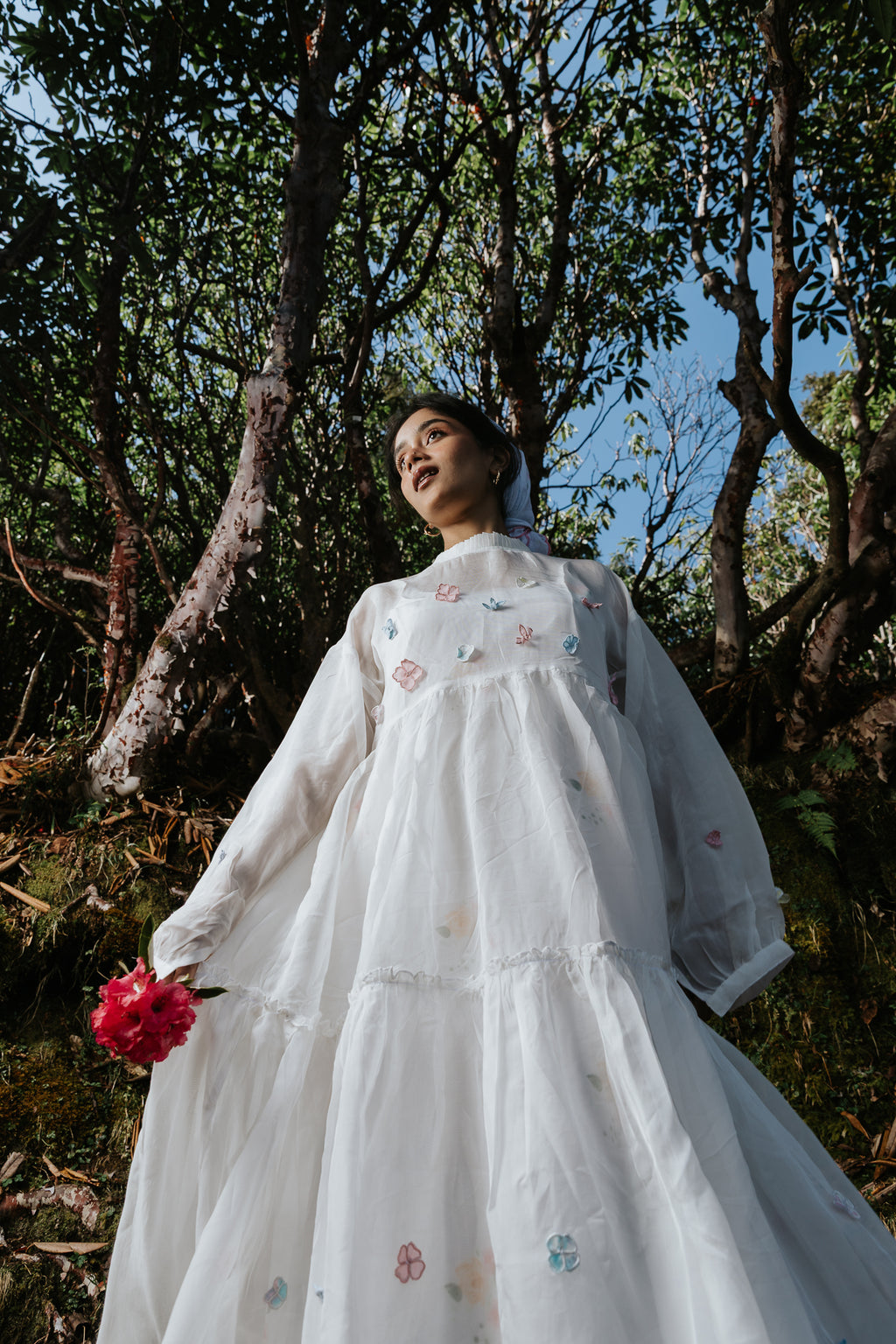 She Grew Flowers Dress