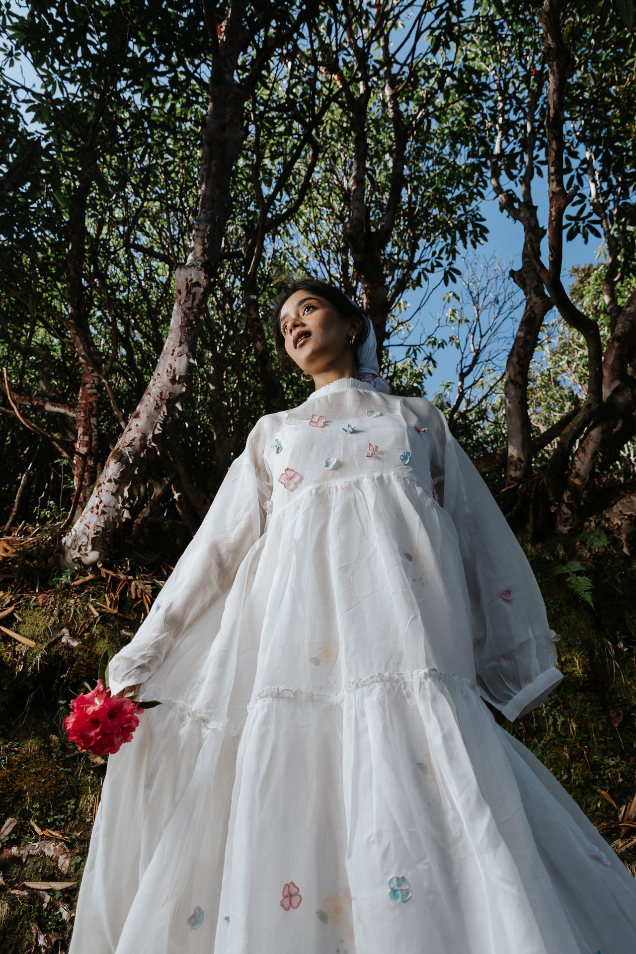 She Grew Flowers Dress