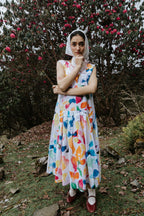 Brushstrokes on Canvas Dress