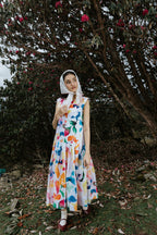 Brushstrokes on Canvas Dress