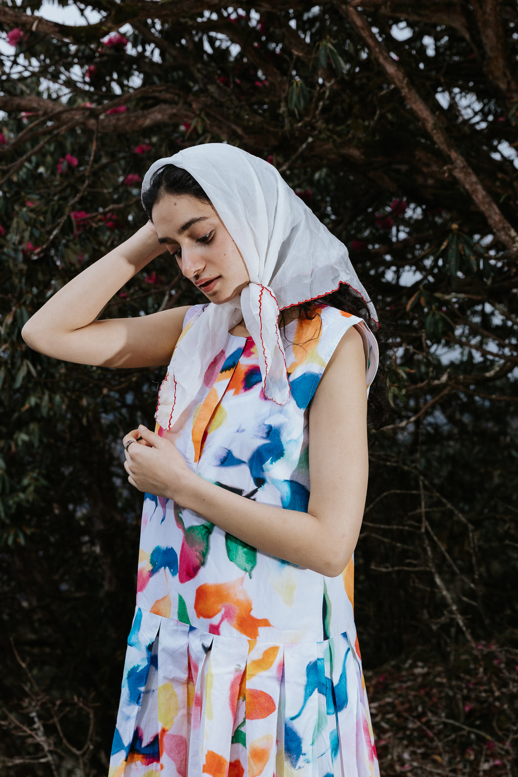 Brushstrokes on Canvas Dress