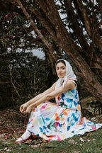 Brushstrokes on Canvas Dress