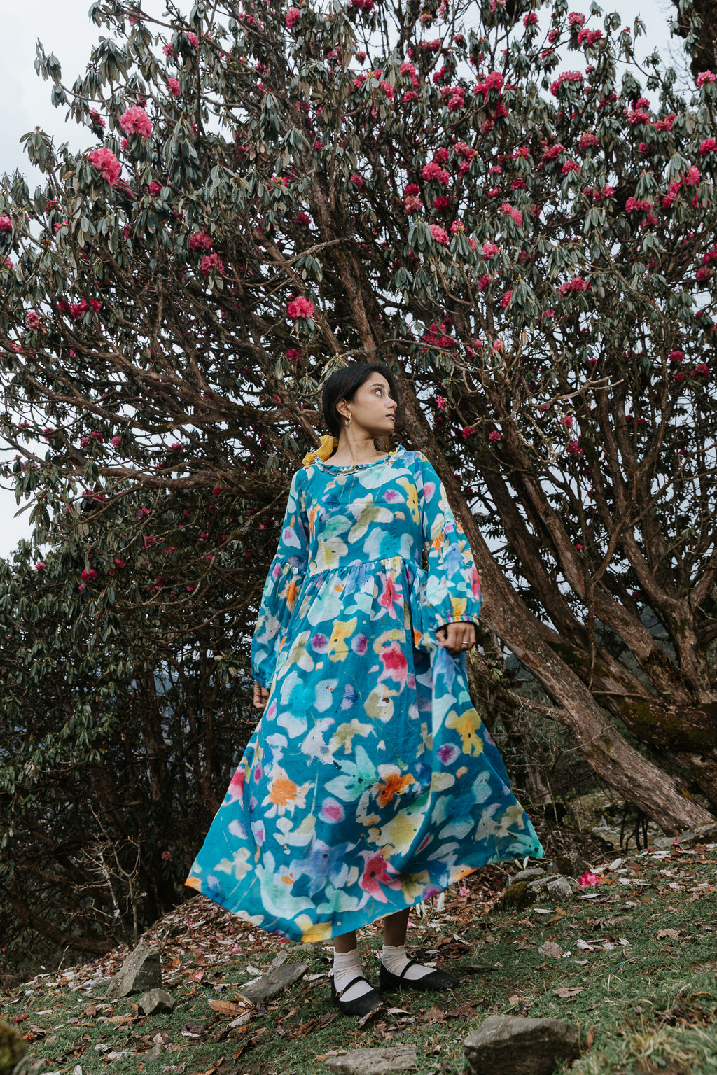Blue Sky Canvas Dress