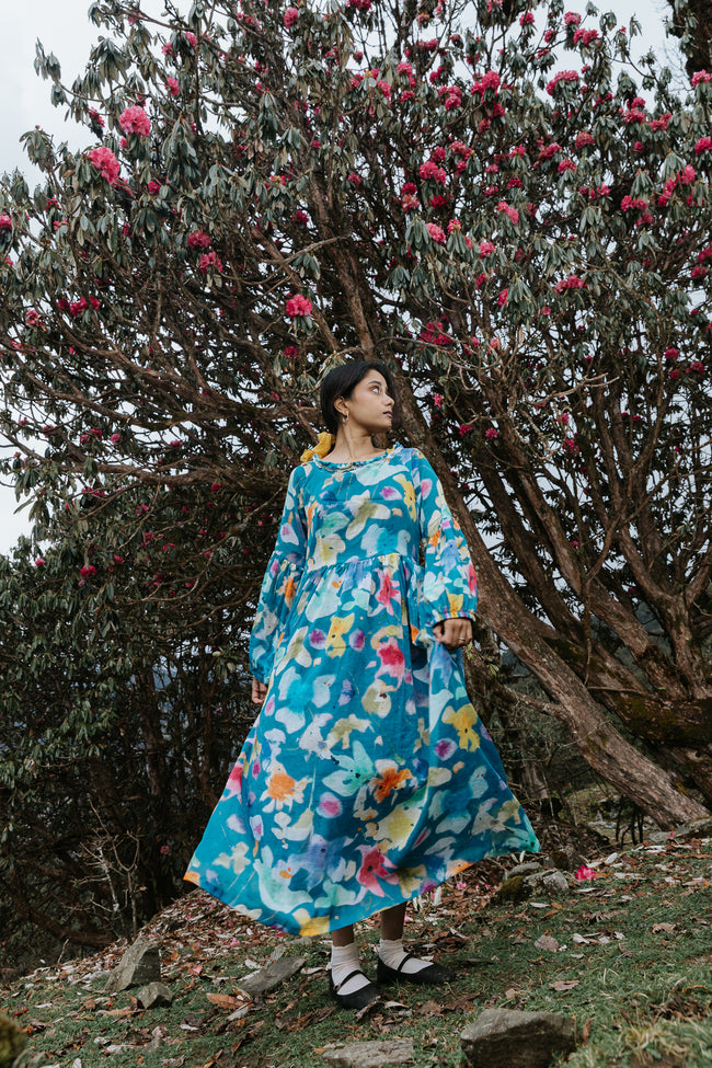 Blue Sky Canvas Dress Main Image