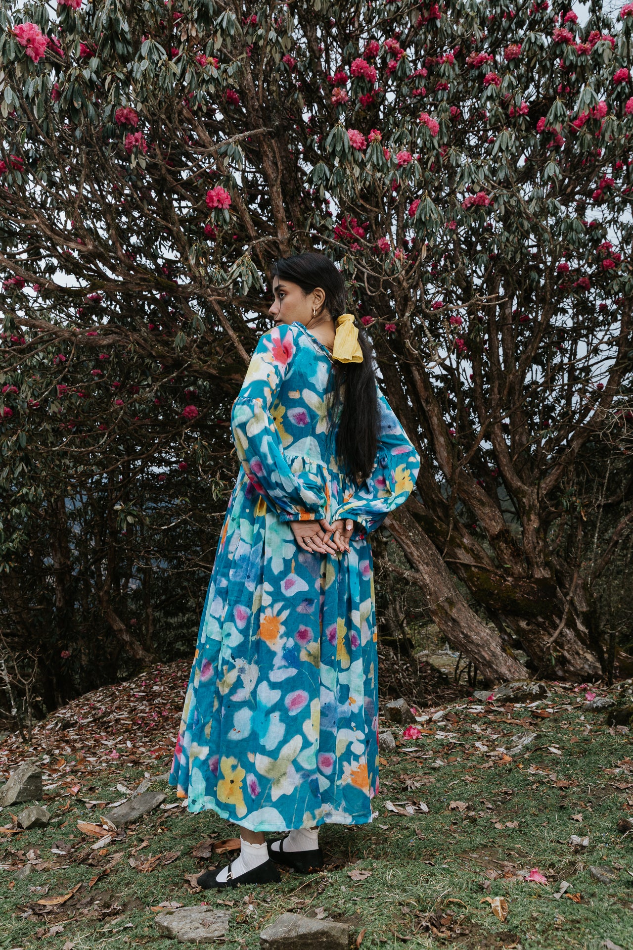 Blue Sky Canvas Dress