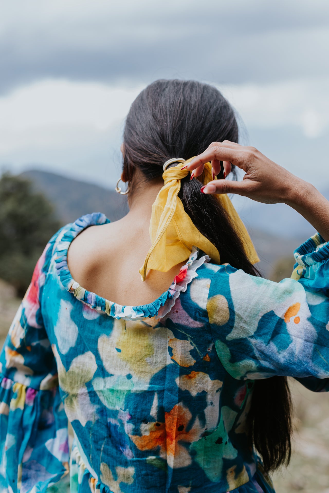 Blue Sky Canvas Dress