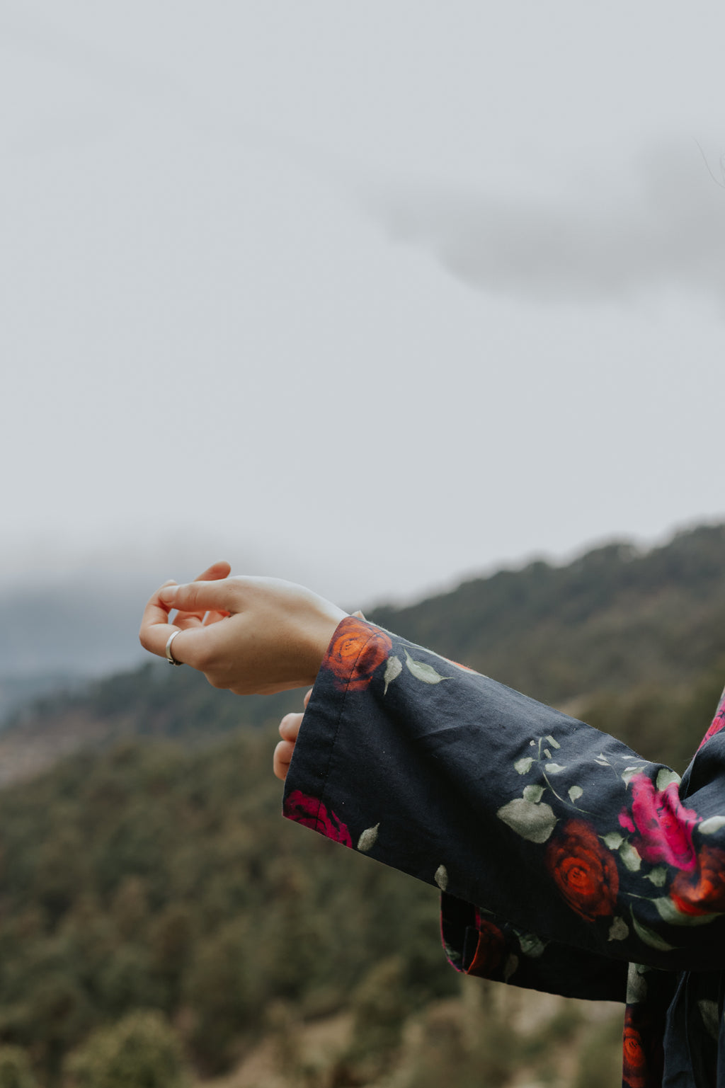 The Dark Bloom Kurta Dress