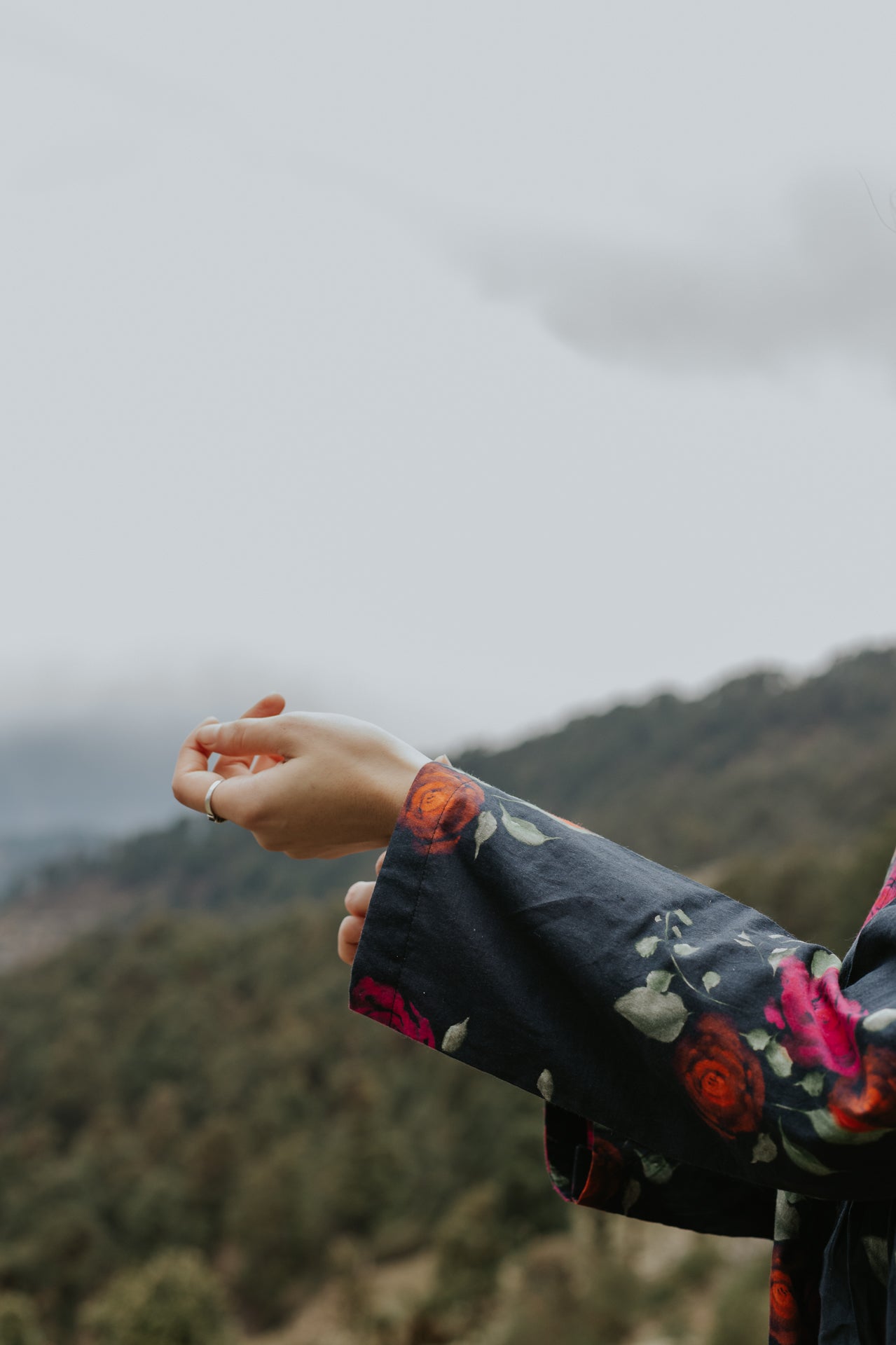 The Dark Bloom Kurta Dress