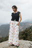 Linen Bougainvillea Pants