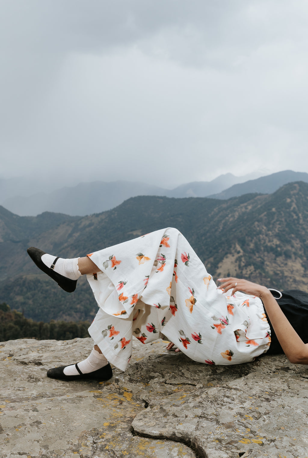 Linen Bougainvillea Pants