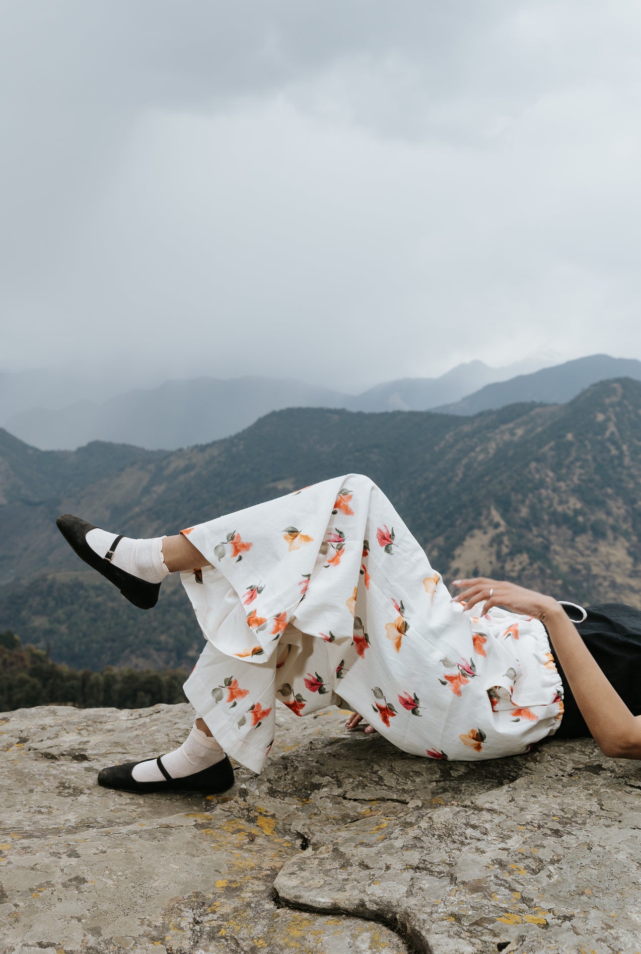 Linen Bougainvillea Pants