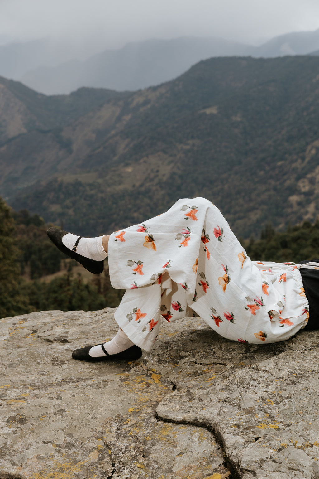 Linen Bougainvillea Pants