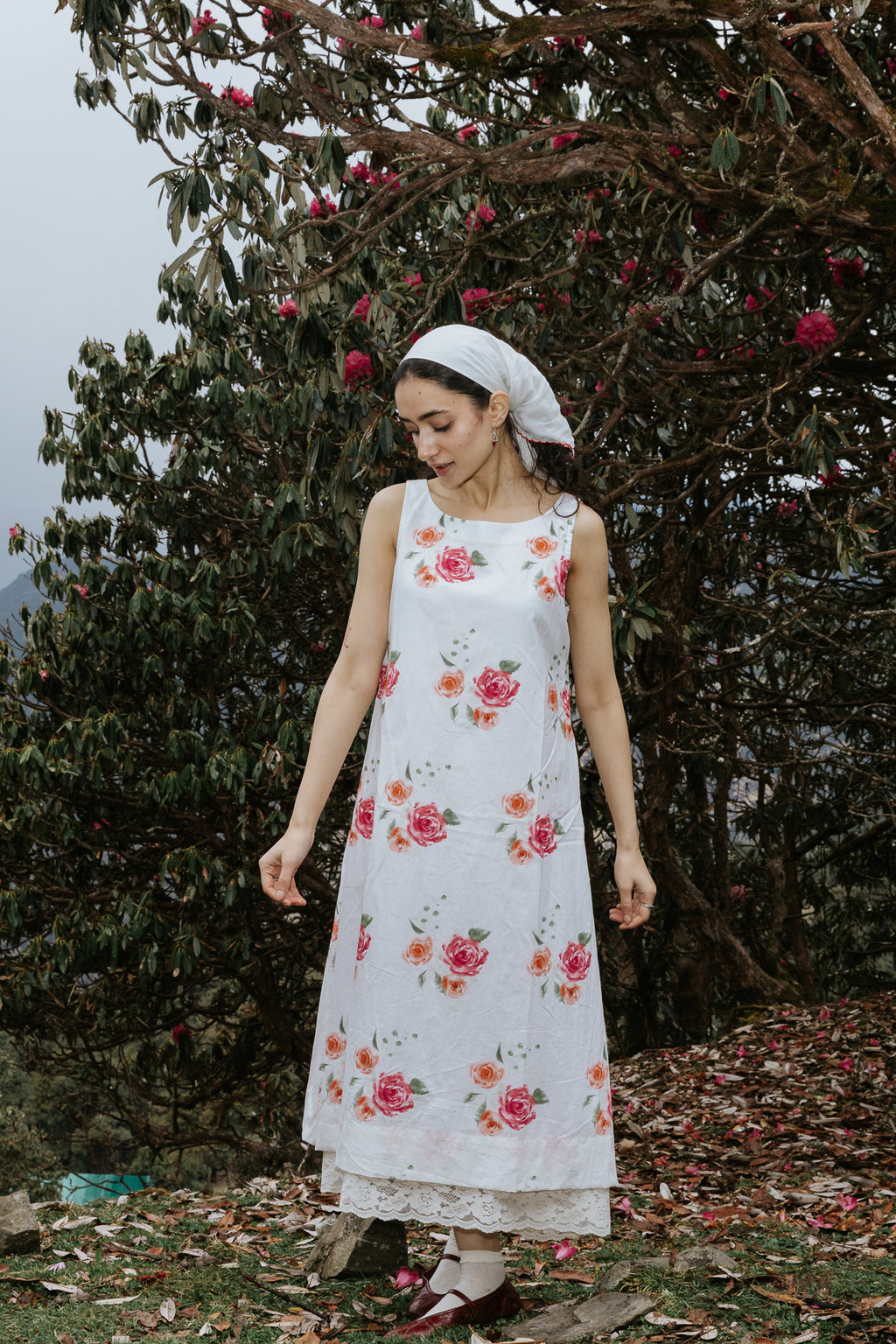 Roses on a Cloud Dress