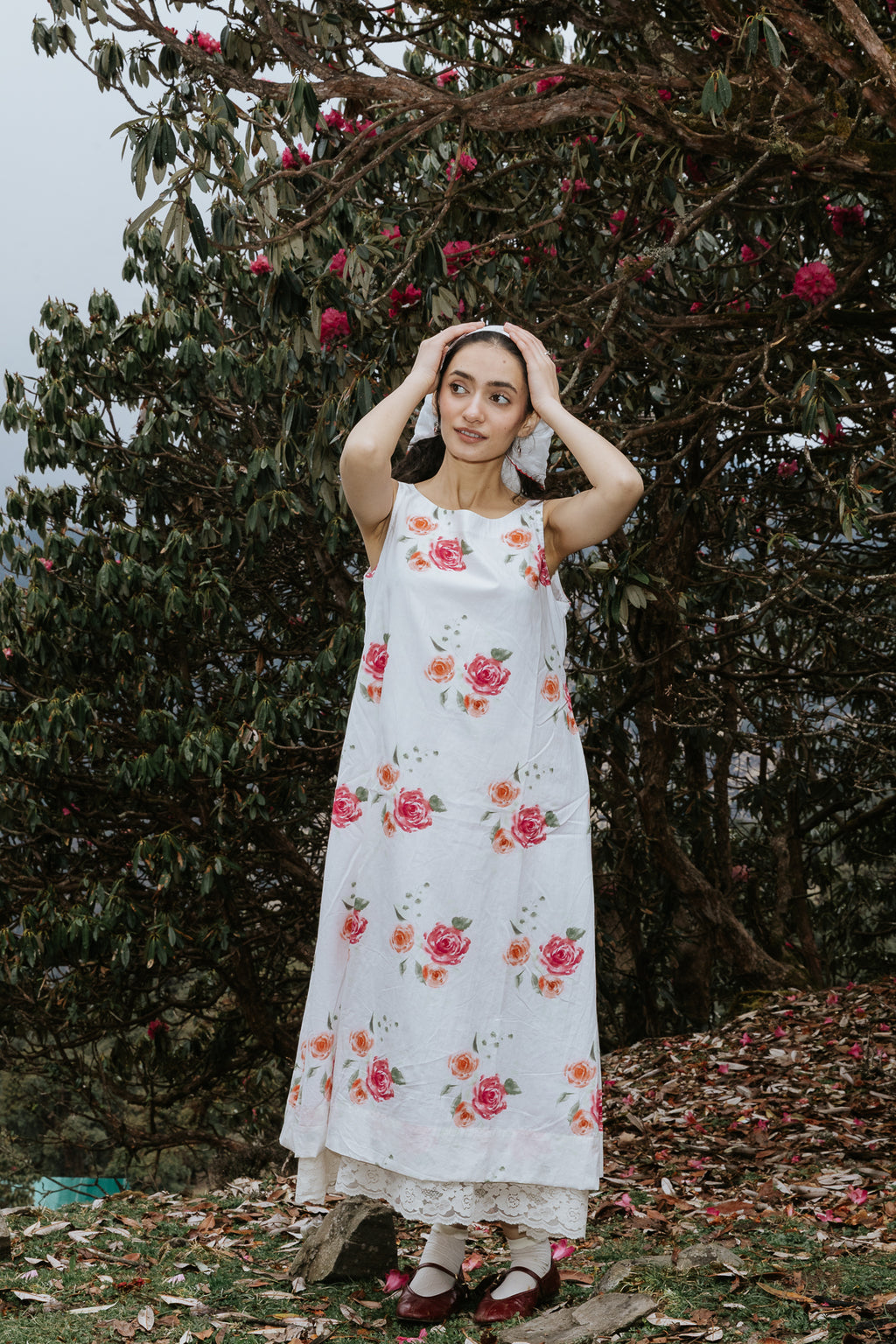 Roses on a Cloud Dress