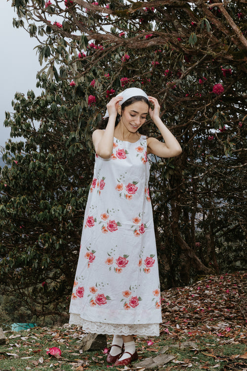 Roses on a Cloud Dress