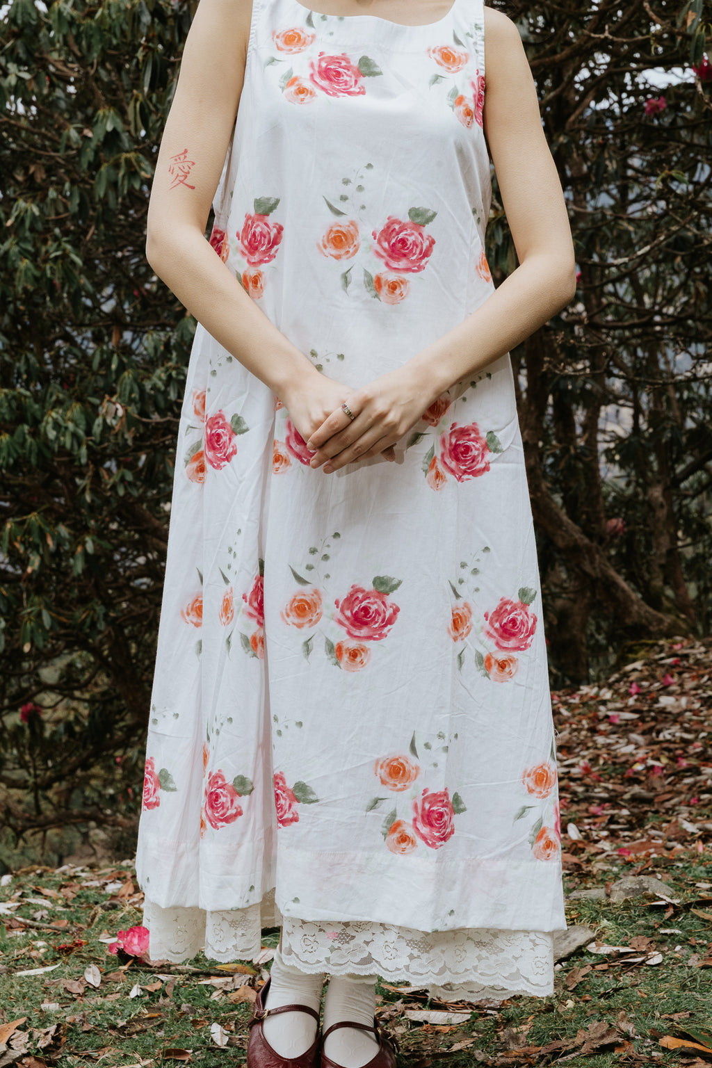 Roses on a Cloud Dress