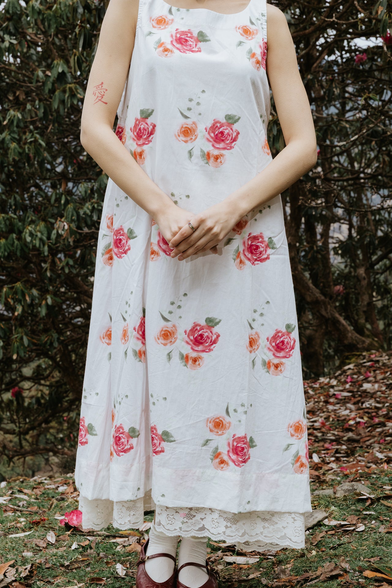 Roses on a Cloud Dress