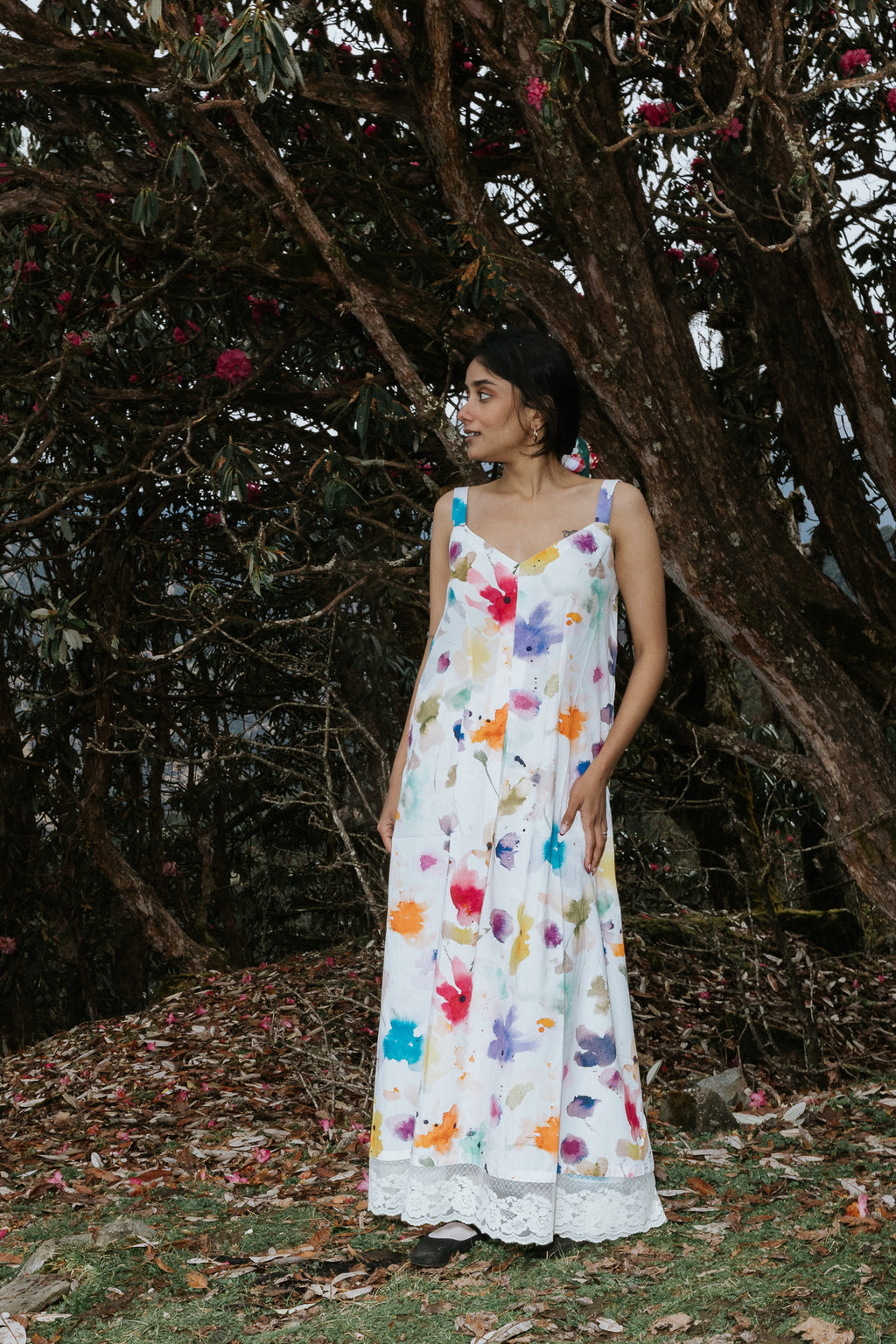 Wildflower Canvas Dress