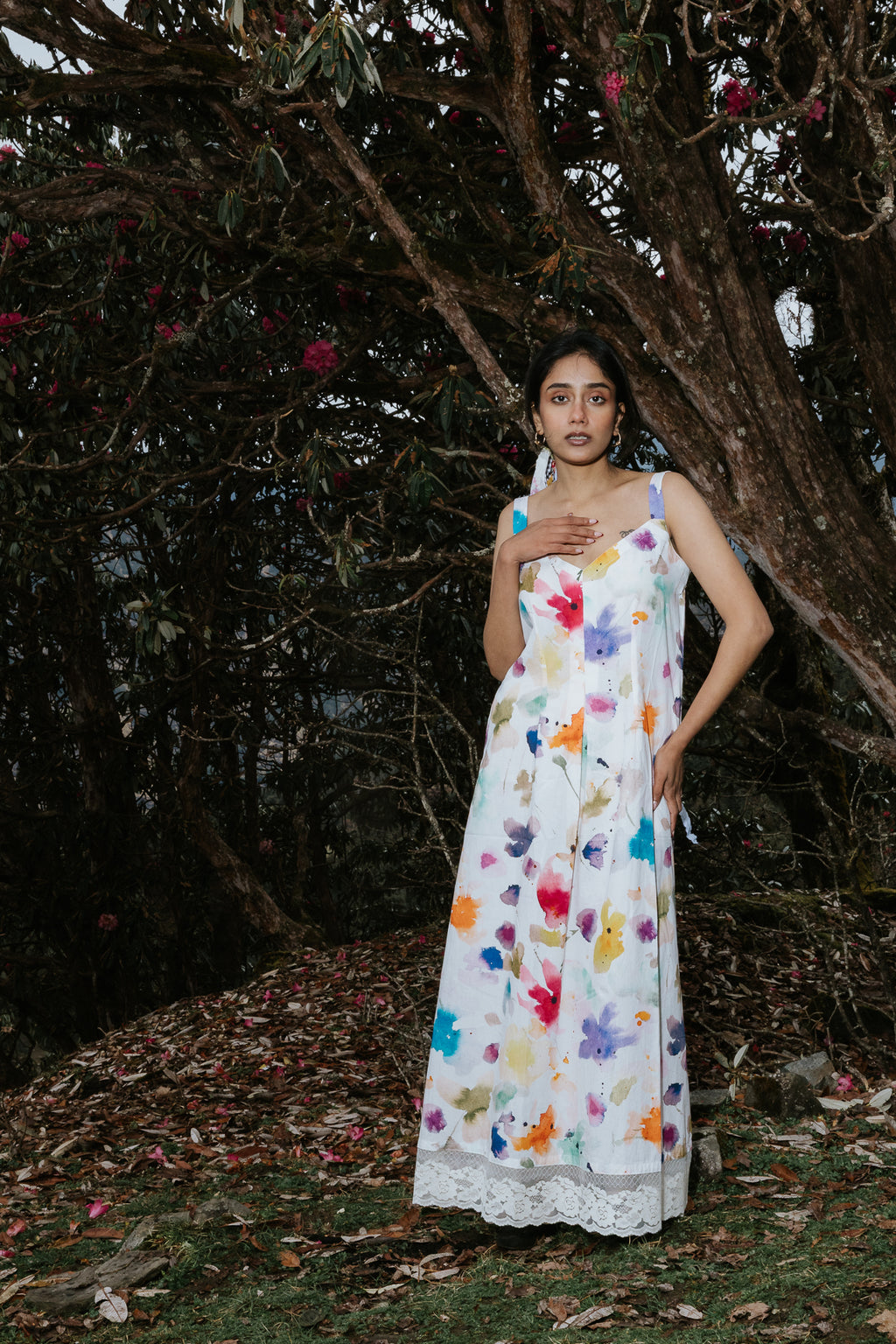 Wildflower Canvas Dress