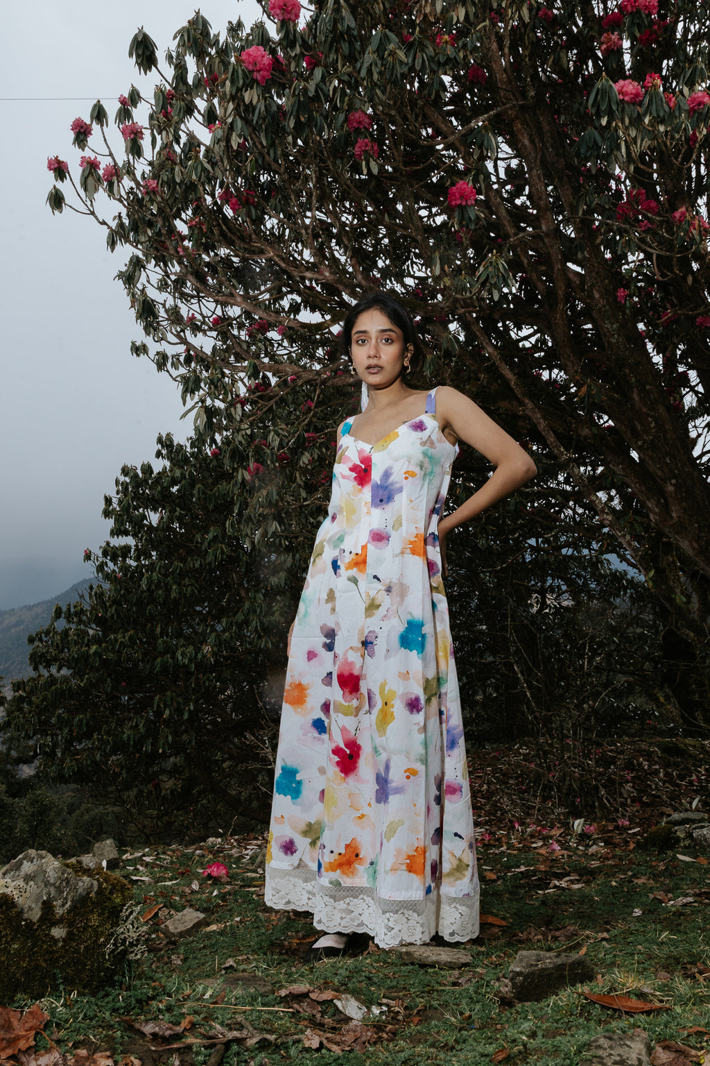 Wildflower Canvas Dress