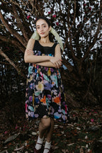 Night Canvas Short Dress [SALE]