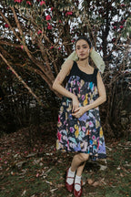 Night Canvas Short Dress [SALE]