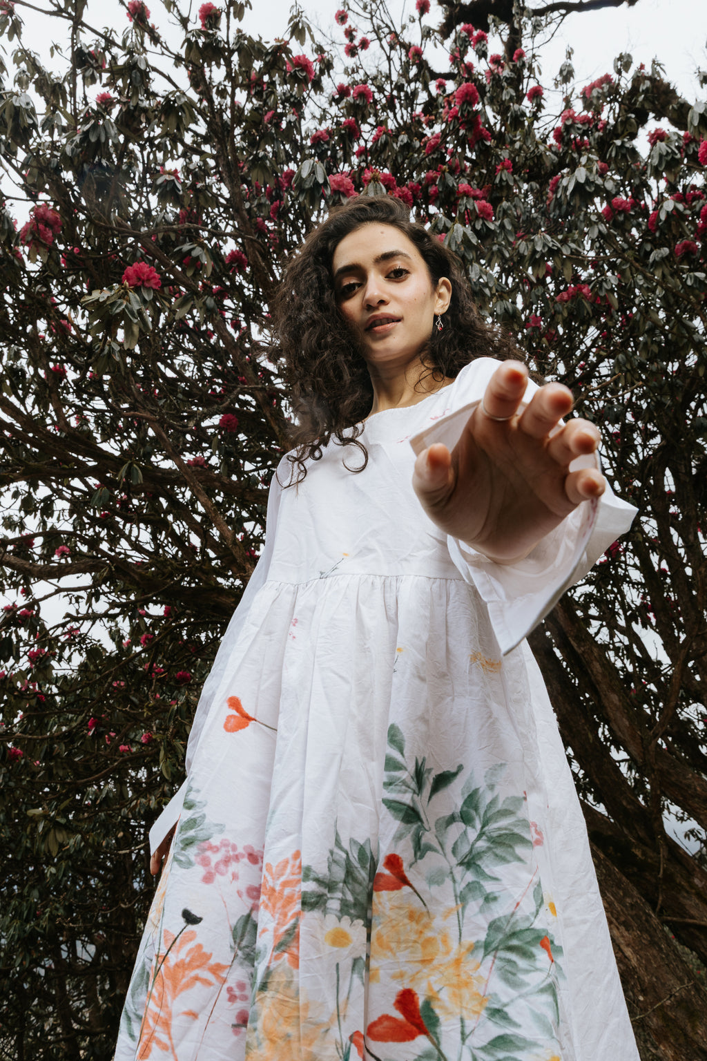 Wildflowers Grown in Buransh Dress