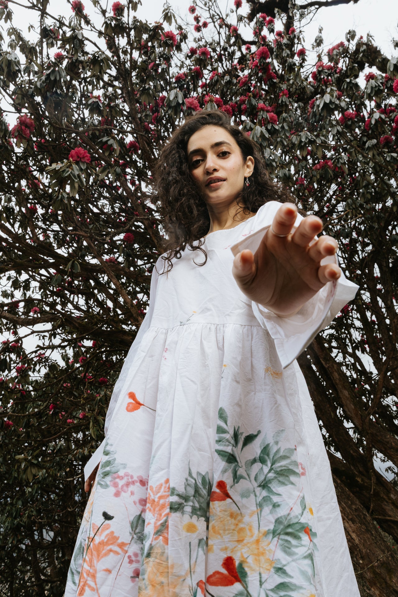 Wildflowers Grown in Buransh Dress