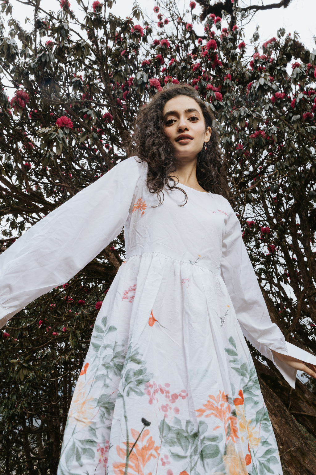 Wildflowers Grown in Buransh Dress
