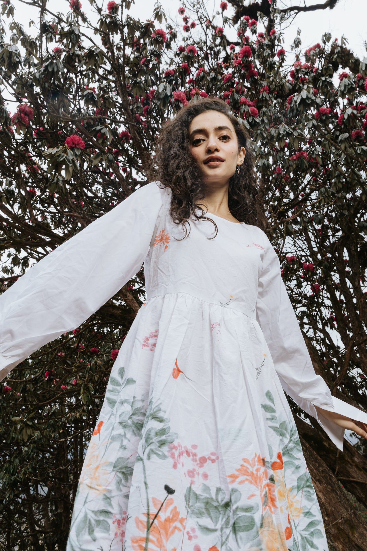 Wildflowers Grown in Buransh Dress