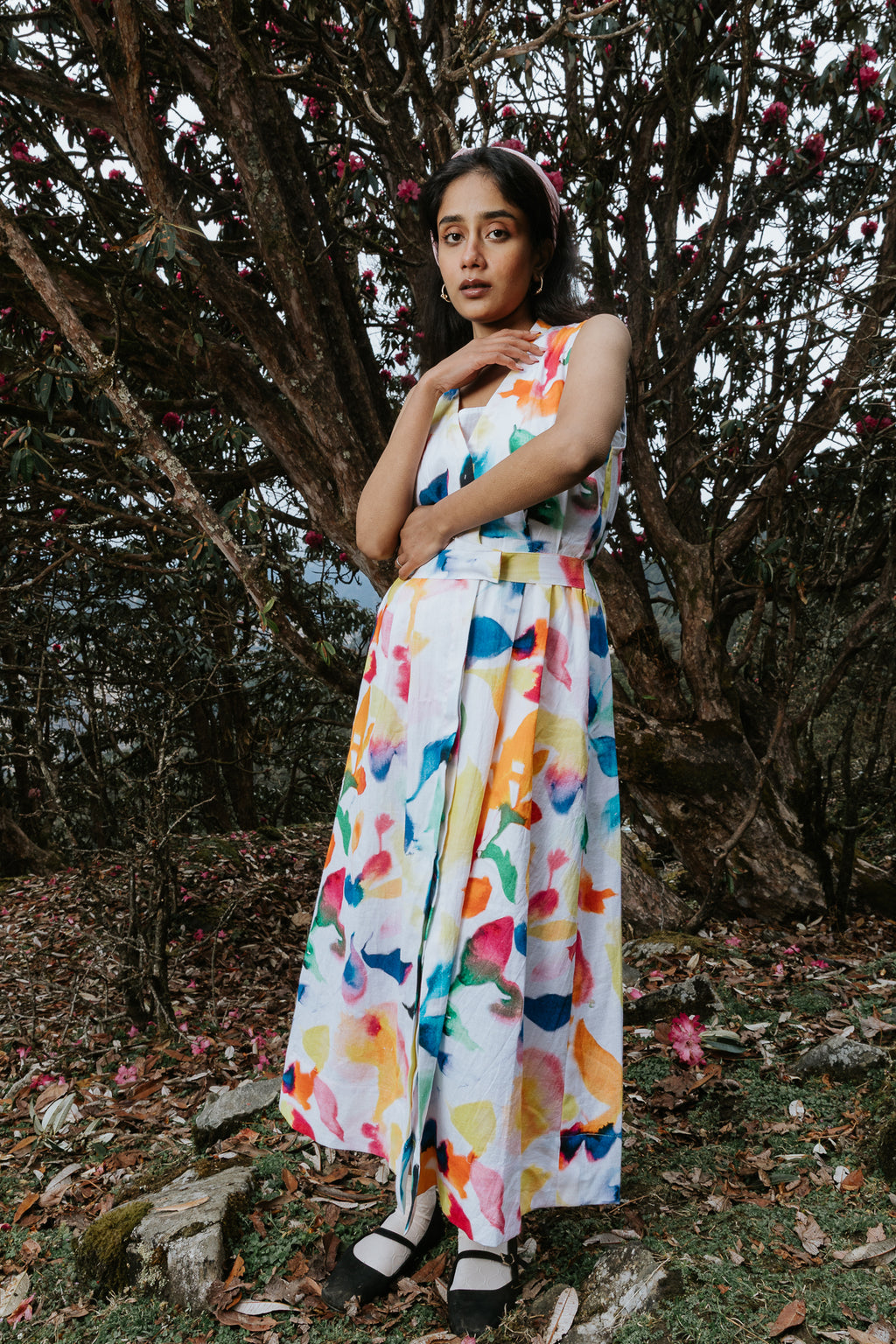 The Linen Canvas Dress